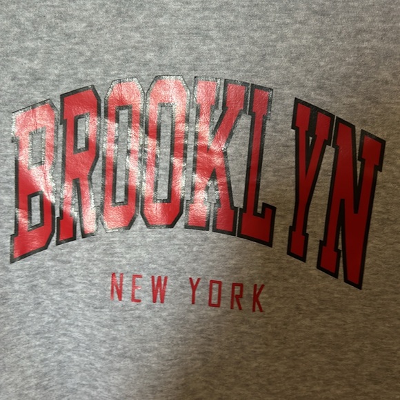NWOT, SHEIN, Women’s, cozy Brooklyn New York sweatshirt - Picture 2 of 4